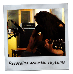Recording acoustic rhythms
